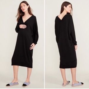 Hatch Maternity Black Visitor dress, size P